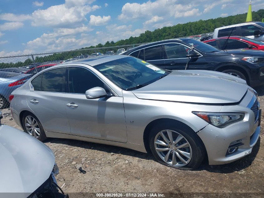 2015 Infiniti Q50 Premium VIN: JN1BV7AP4FM358902 Lot: 39829520