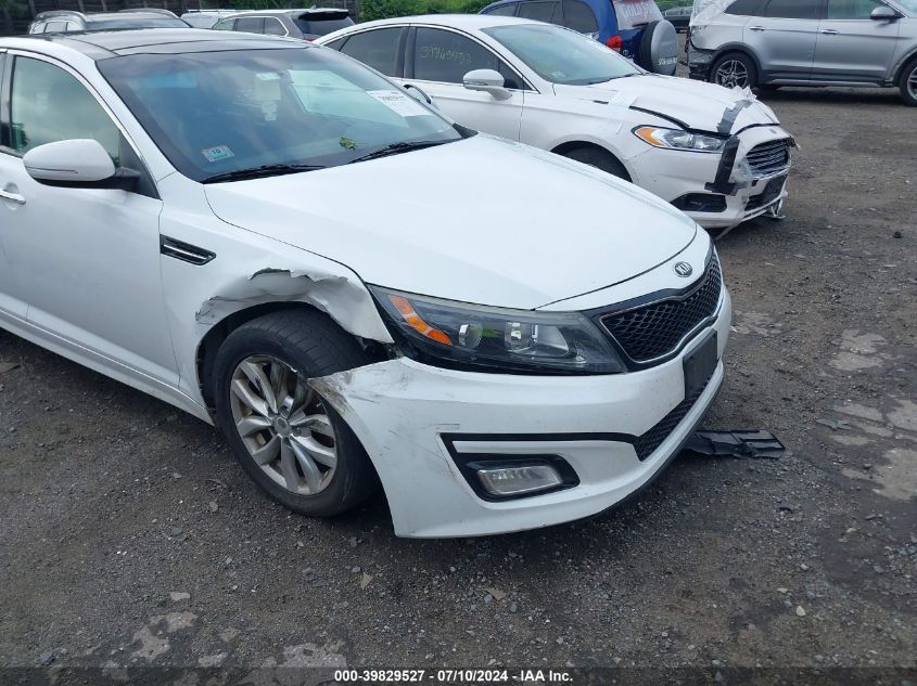 2015 Kia Optima Ex VIN: 5XXGN4A77FG488356 Lot: 39829527