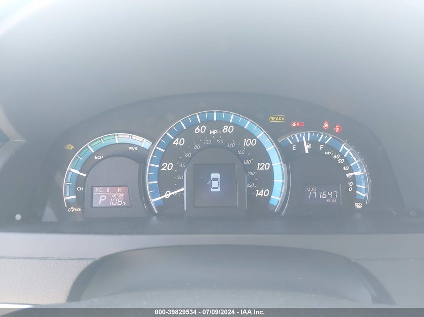 2012 Toyota Camry Hybrid Xle VIN: 4T1BD1FK4CU056575 Lot: 39829534