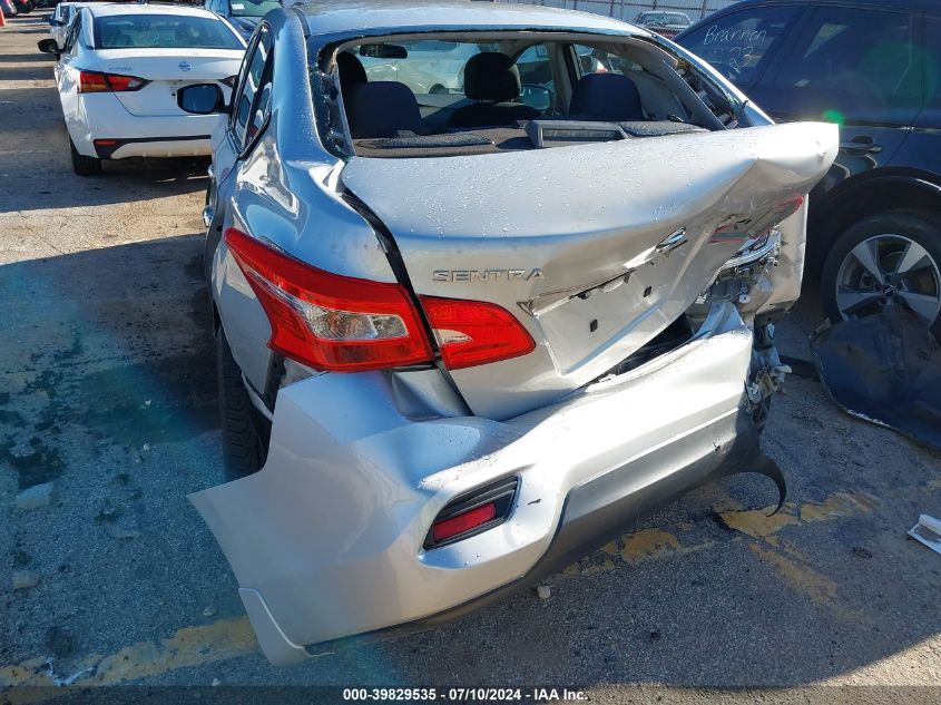 2018 Nissan Sentra S VIN: 3N1AB7AP6JY212706 Lot: 39829535