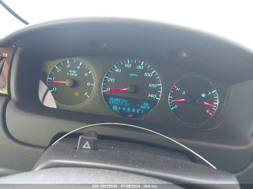 2011 Chevrolet Impala Lt VIN: 2G1WG5EK9B1123440 Lot: 39829536