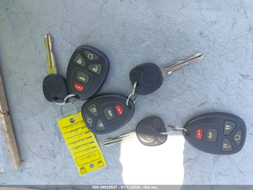 2011 Chevrolet Impala Lt VIN: 2G1WG5EK5B1228010 Lot: 39829537