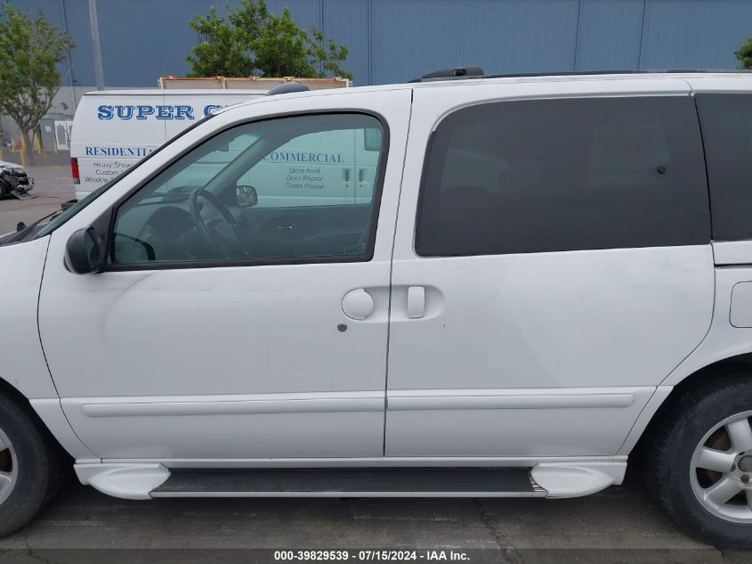 2001 Nissan Quest Se VIN: 4N2ZN16TX1D823736 Lot: 39829539