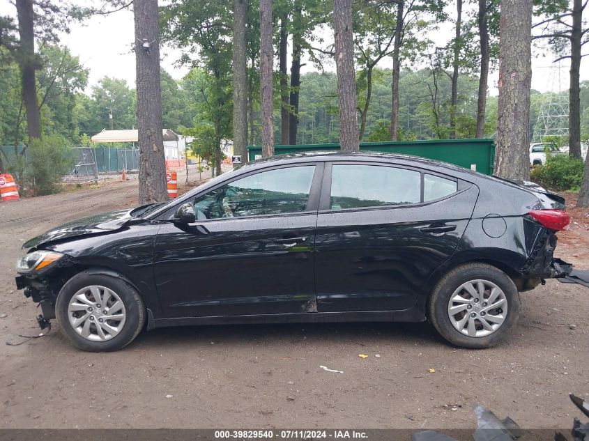 2018 Hyundai Elantra Se VIN: KMHD74LF3JU510322 Lot: 39829540