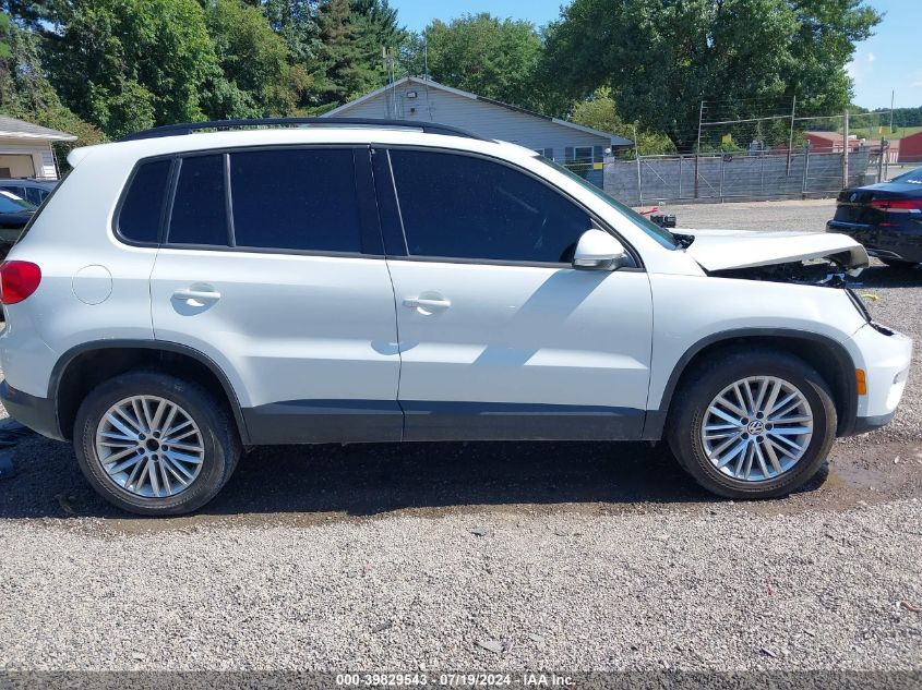 2016 Volkswagen Tiguan VIN: WVGJV7AX4GW516066 Lot: 39829543