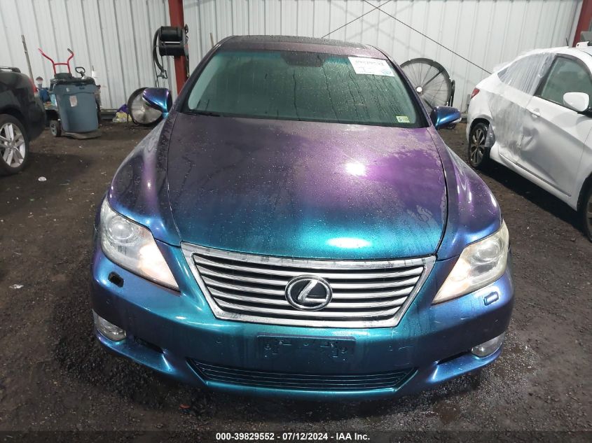 2010 Lexus Ls 460 VIN: JTHCL5EF0A5005085 Lot: 39829552