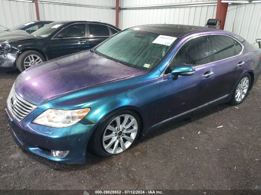 2010 Lexus Ls 460 VIN: JTHCL5EF0A5005085 Lot: 39829552