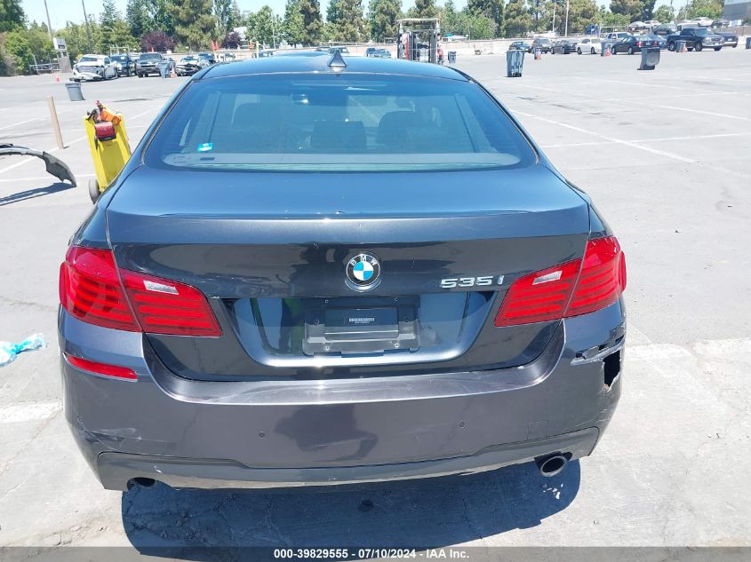 2015 BMW 535I VIN: WBA5B1C59FD922018 Lot: 39829555