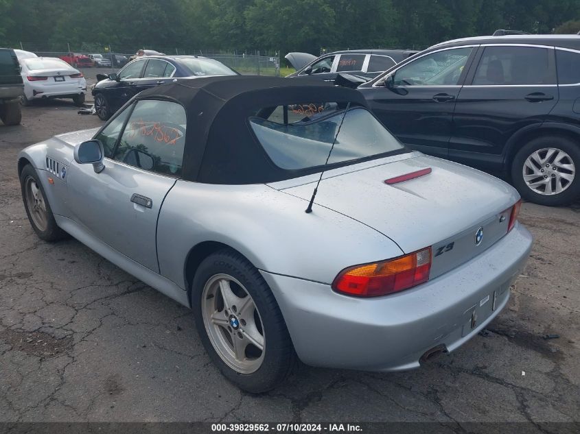 1996 BMW Z3 1.9 VIN: 4USCH7321TLB74610 Lot: 39829562