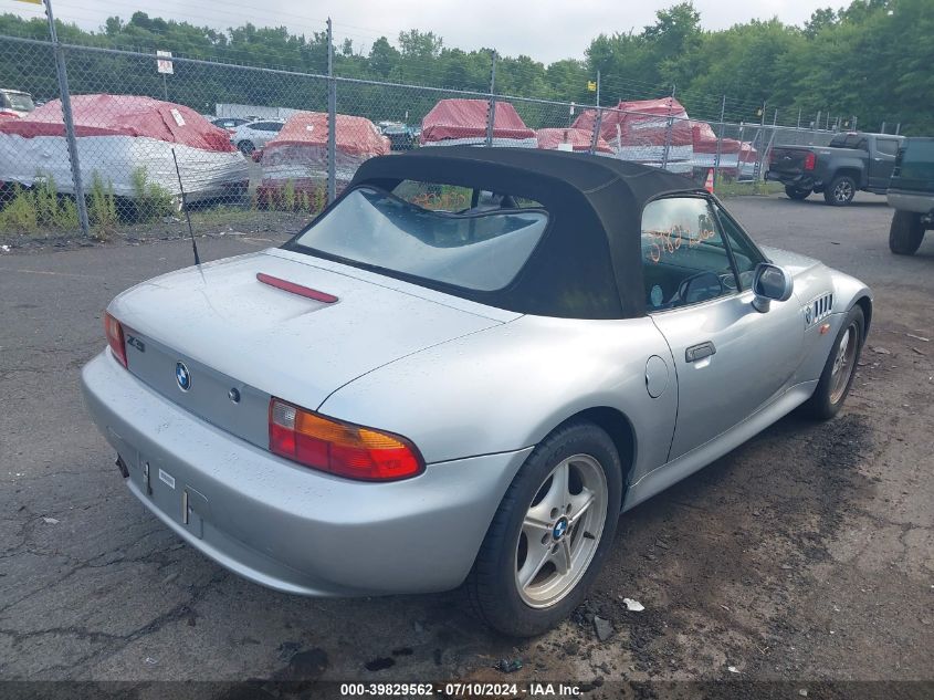 1996 BMW Z3 1.9 VIN: 4USCH7321TLB74610 Lot: 39829562