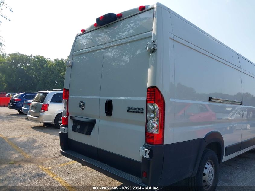 2023 Ram Promaster 3500 Cargo Van High Roof 159 Wb Ext VIN: 3C6MRVJG0PE546256 Lot: 39829585