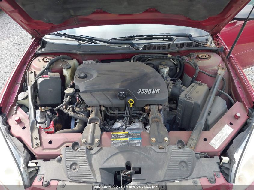 2006 Chevrolet Impala Lt VIN: 2G1WT55K269358281 Lot: 39829592