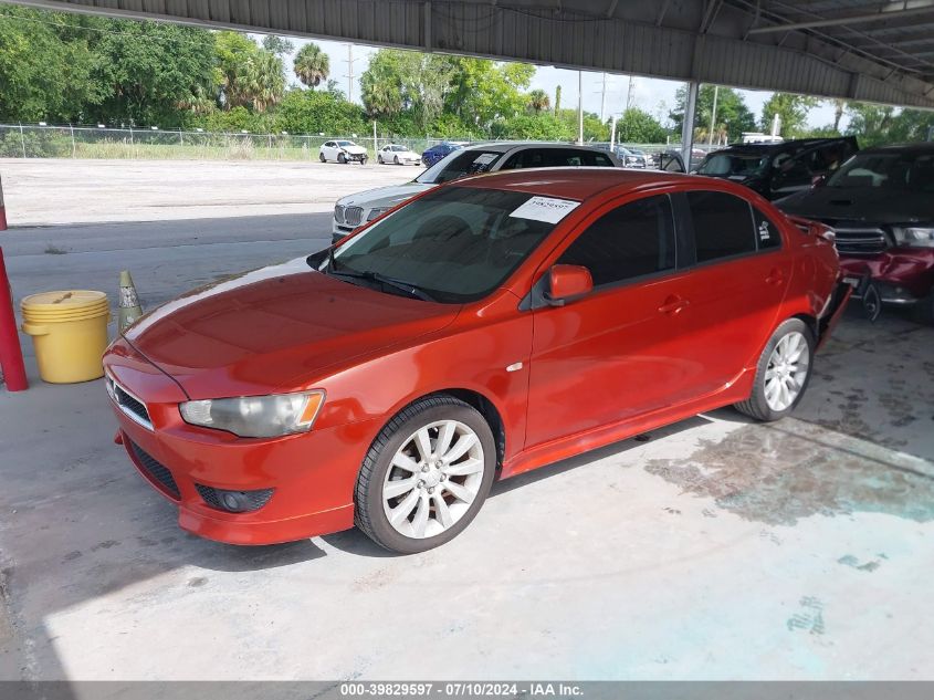 2009 Mitsubishi Lancer Gts VIN: JA3AU86W59U019666 Lot: 39829597