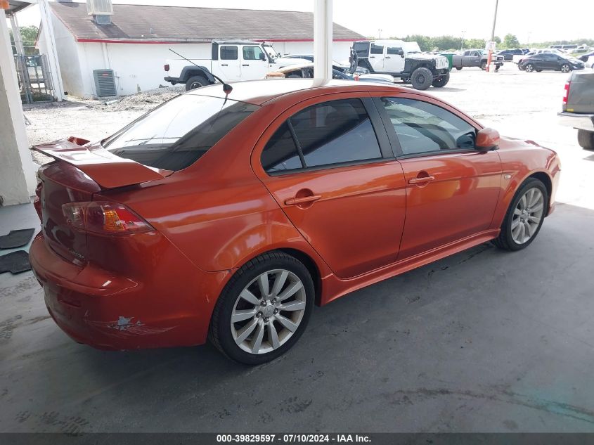 2009 Mitsubishi Lancer Gts VIN: JA3AU86W59U019666 Lot: 39829597