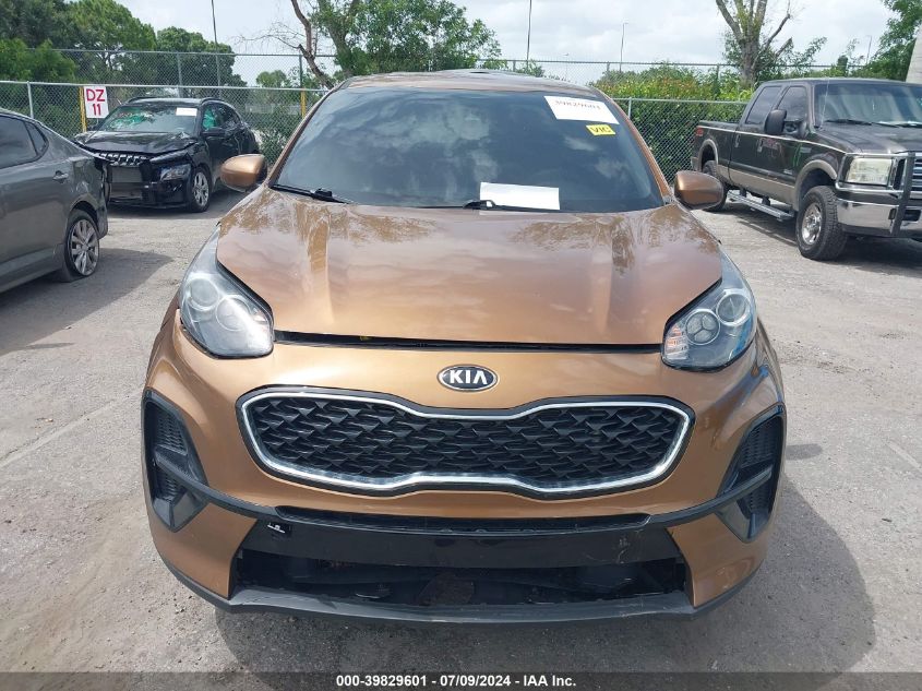 2021 Kia Sportage Lx VIN: KNDPM3AC7M7865039 Lot: 39829601