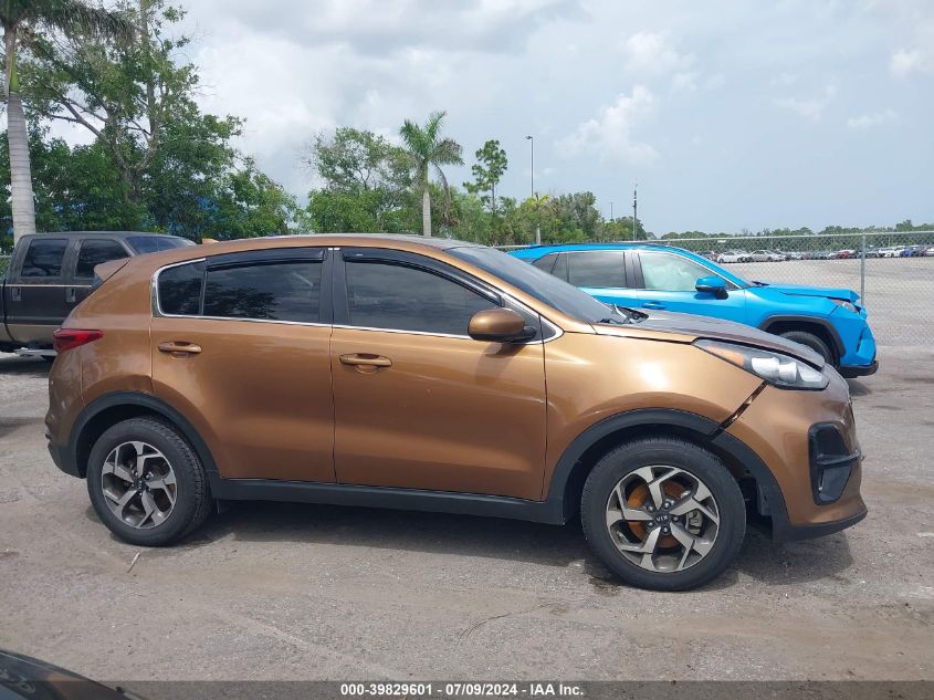 2021 Kia Sportage Lx VIN: KNDPM3AC7M7865039 Lot: 39829601