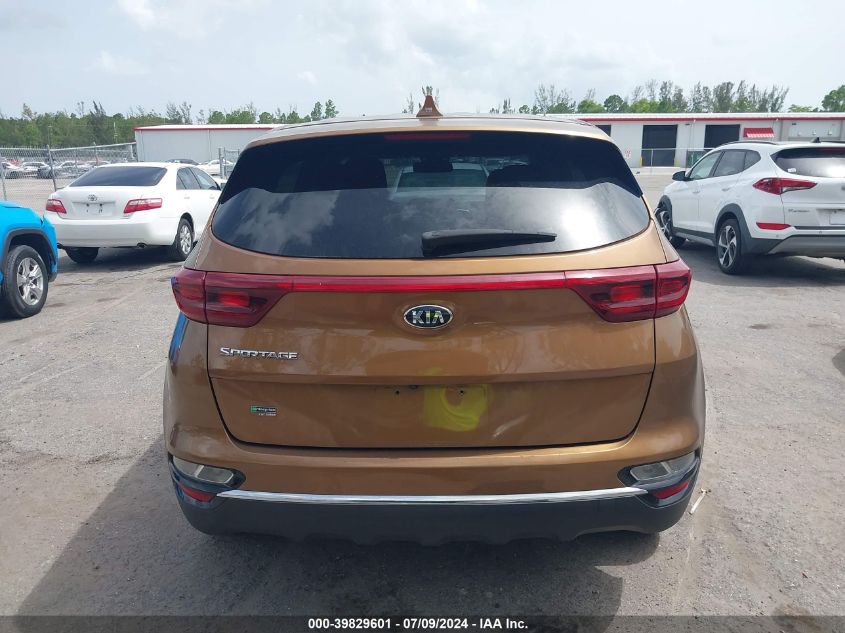 2021 Kia Sportage Lx VIN: KNDPM3AC7M7865039 Lot: 39829601