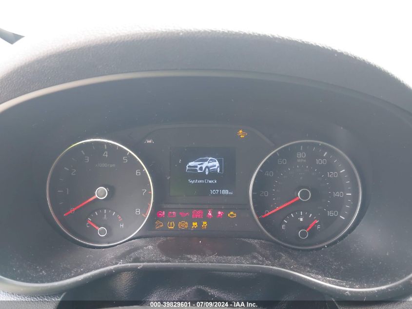 2021 Kia Sportage Lx VIN: KNDPM3AC7M7865039 Lot: 39829601