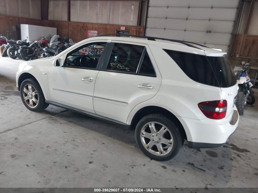 2008 Mercedes-Benz Ml 350 VIN: 4JGBB86EX8A346062 Lot: 39829607