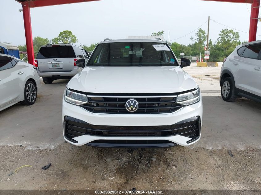 2022 VOLKSWAGEN TIGUAN 2.0T SE R-LINE BLACK - 3VVCB7AX6NM040309