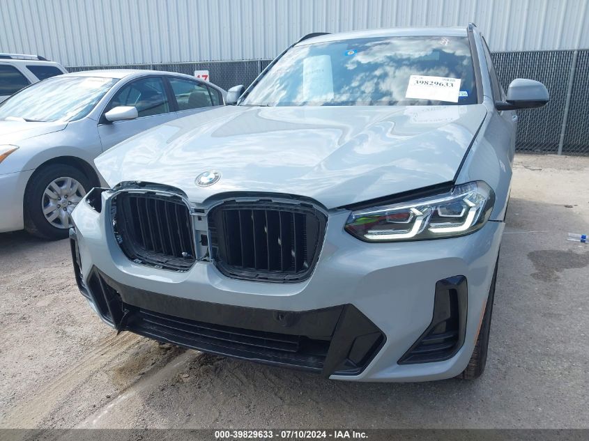 2023 BMW X3 Sdrive30I VIN: WBX47DP01PN245898 Lot: 39829633