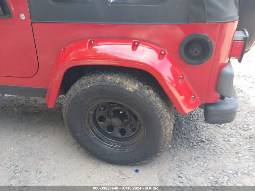 2004 Jeep Wrangler Se VIN: 1J4FA29184P713198 Lot: 39829640