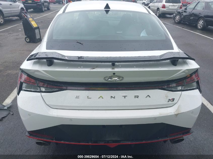 2022 Hyundai Elantra N VIN: KMHLW4AK3NU005675 Lot: 39829654