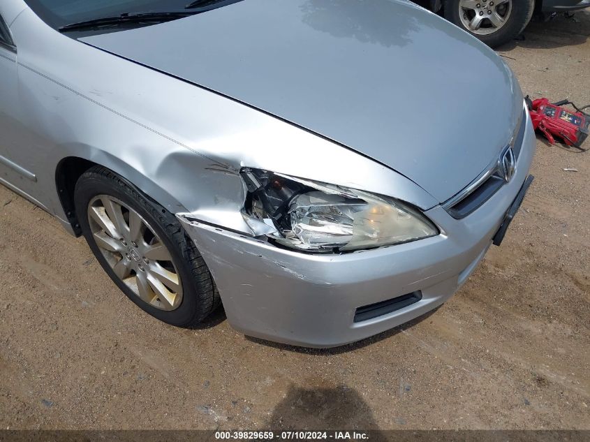2006 Honda Accord Ex VIN: 1HGCM668X6A027308 Lot: 39829659