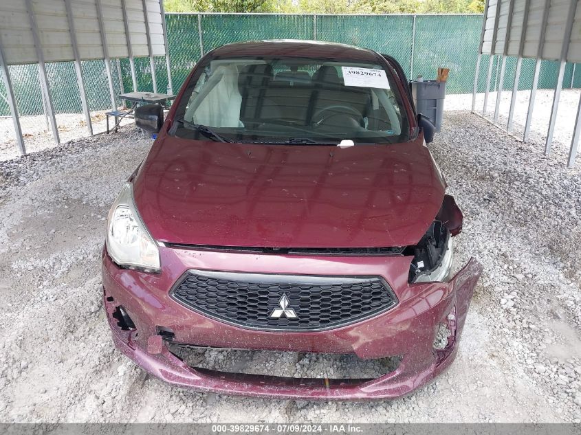 2020 Mitsubishi Mirage G4 Le/Se VIN: ML32F4FJ6LHF12906 Lot: 39829674