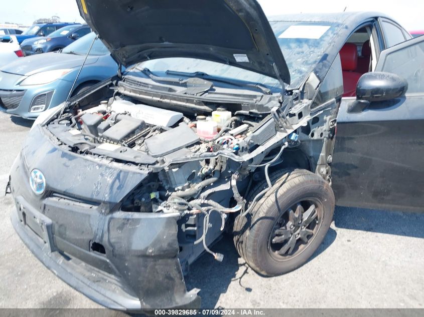 2014 Toyota Prius Two VIN: JTDKN3DU9E1764889 Lot: 39829685