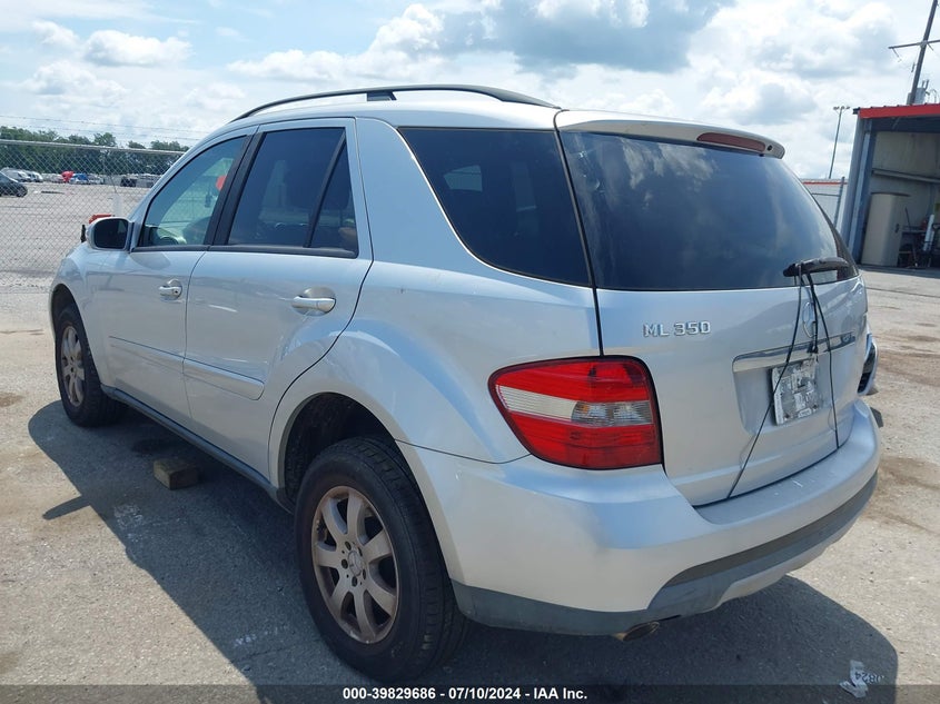 2006 Mercedes-Benz Ml 350 4Matic VIN: 4JGBB86E66A017565 Lot: 39829686