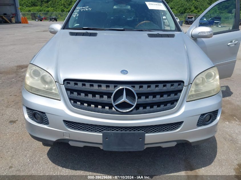 2006 Mercedes-Benz Ml 350 4Matic VIN: 4JGBB86E66A017565 Lot: 39829686