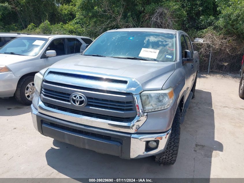 2014 Toyota Tundra Sr5 4.6L V8 VIN: 5TFEM5F18EX076460 Lot: 39829690