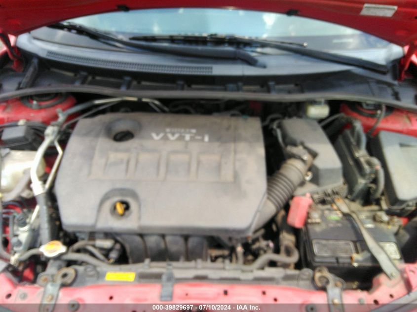 2010 Toyota Corolla S VIN: 1NXBU4EE8AZ173621 Lot: 39829697