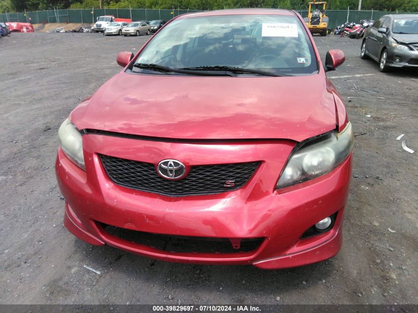 2010 Toyota Corolla S VIN: 1NXBU4EE8AZ173621 Lot: 39829697