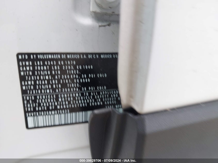 2022 VOLKSWAGEN TAOS 1.5T SE - 3VVTX7B25NM075623