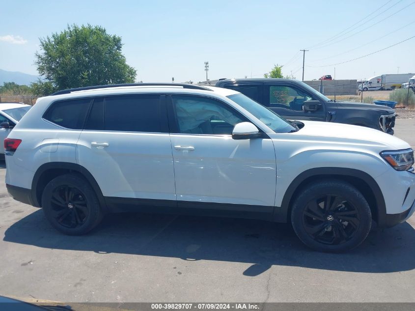 2022 Volkswagen Atlas 2.0T Se W/Technology VIN: 1V2WP2CA1NC520945 Lot: 39829707