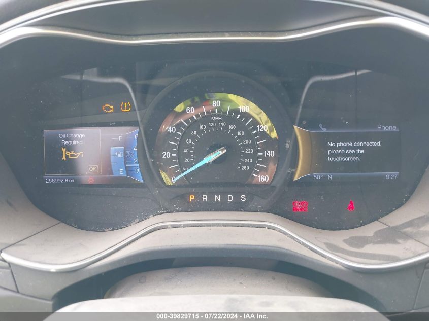 2013 Ford Fusion Titanium VIN: 3FA6P0K92DR133548 Lot: 39829715