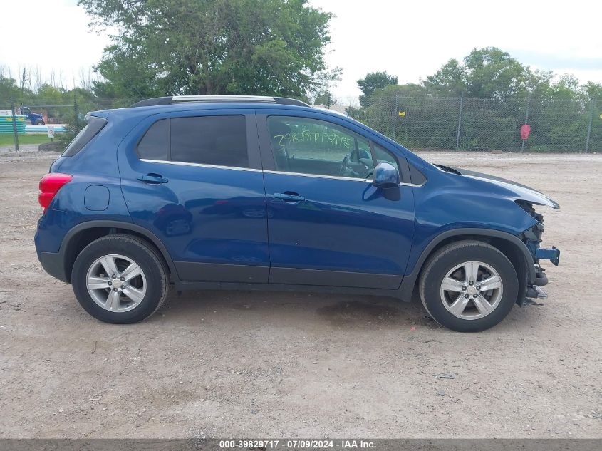 2020 Chevrolet Trax Fwd Lt VIN: 3GNCJLSB4LL288128 Lot: 39829717