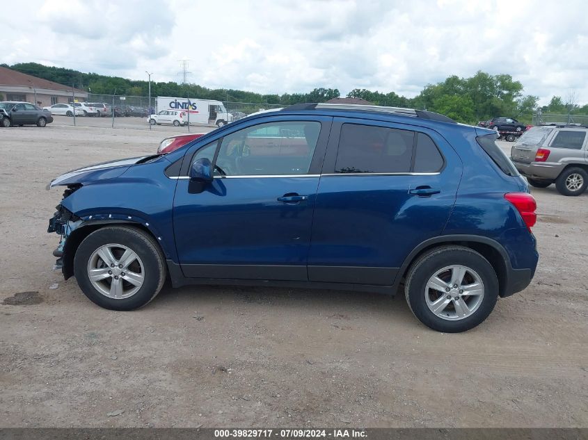 2020 Chevrolet Trax Fwd Lt VIN: 3GNCJLSB4LL288128 Lot: 39829717