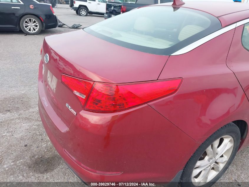 2012 Kia Optima Ex VIN: 5XXGN4A7XCG050023 Lot: 39829746