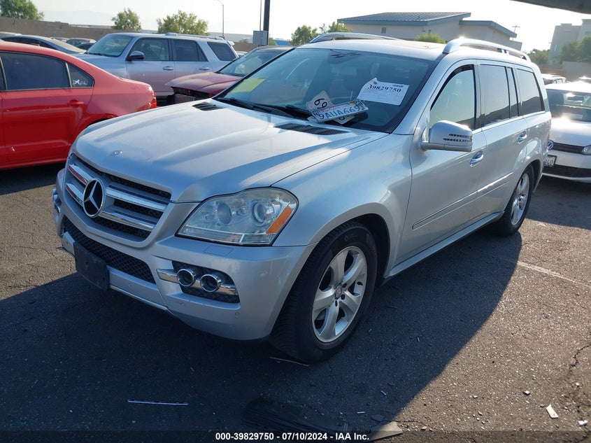 2011 Mercedes-Benz Gl 450 4Matic VIN: 4JGBF7BE0BA755442 Lot: 39829750