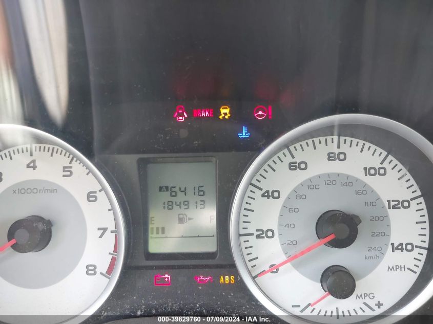 2012 Subaru Impreza 2.0I VIN: JF1GJAA68CG003878 Lot: 39829760