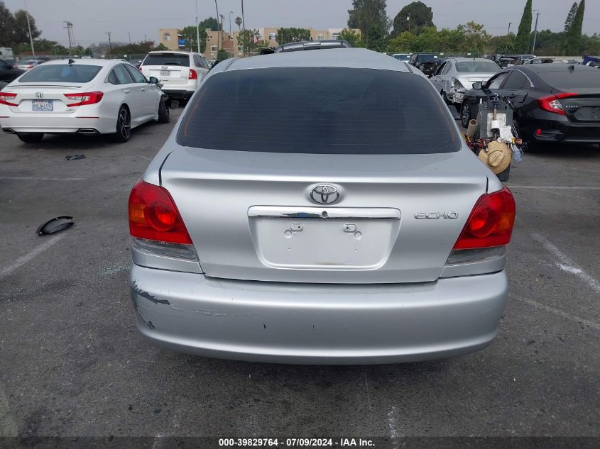 2003 Toyota Echo VIN: JTDAT123930270776 Lot: 39829764