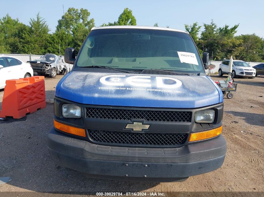 2014 Chevrolet Express 2500 Work Van VIN: 1GCWGGCA7E1127865 Lot: 39829784