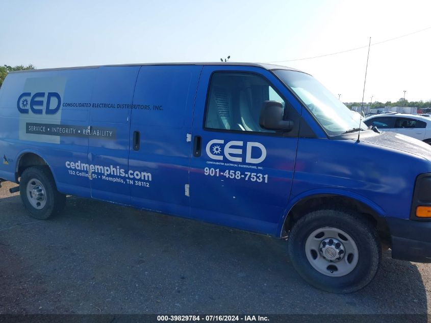 2014 Chevrolet Express 2500 Work Van VIN: 1GCWGGCA7E1127865 Lot: 39829784