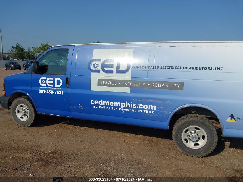 2014 Chevrolet Express 2500 Work Van VIN: 1GCWGGCA7E1127865 Lot: 39829784