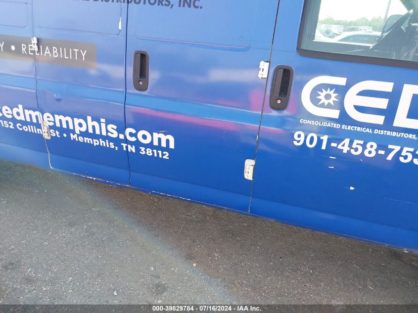 2014 Chevrolet Express 2500 Work Van VIN: 1GCWGGCA7E1127865 Lot: 39829784