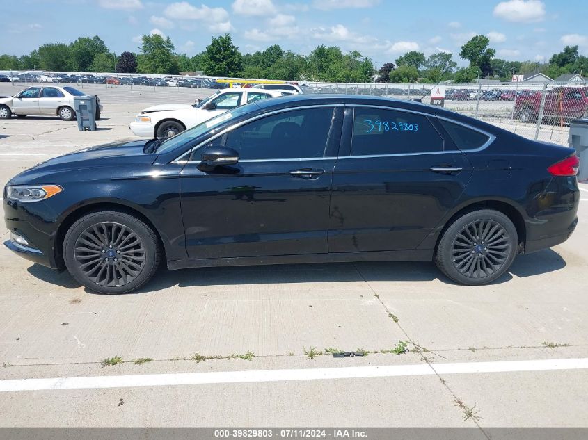 2017 Ford Fusion Se VIN: 3FA6P0T95HR251582 Lot: 39829803