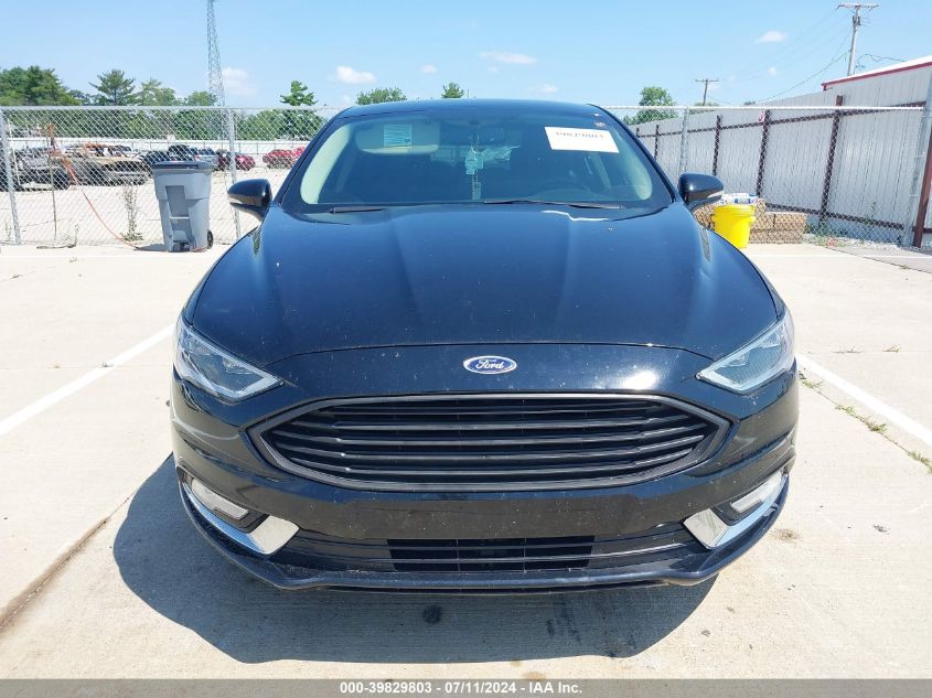 2017 Ford Fusion Se VIN: 3FA6P0T95HR251582 Lot: 39829803